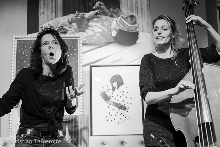 Claudine Hunault et Élise Dabrowski