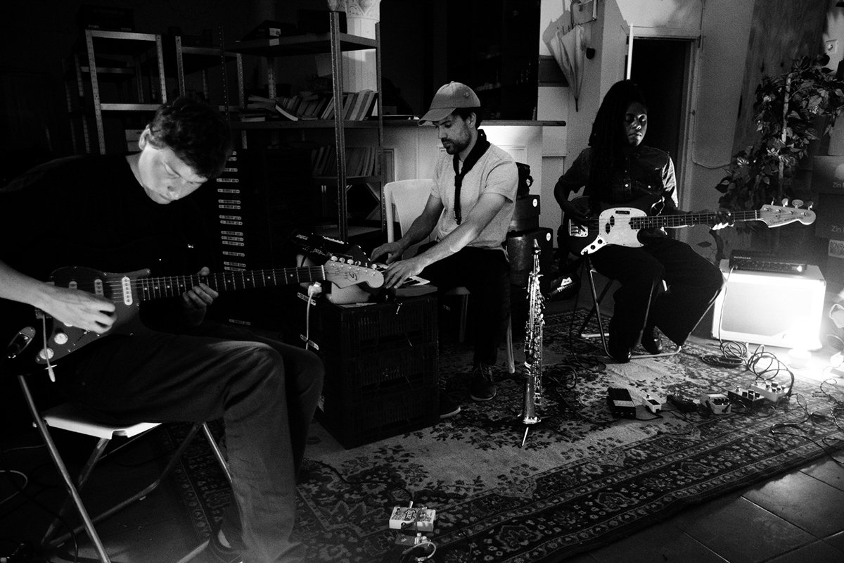 Quentin Stokart, Jonas Cambien et Farida Amadou