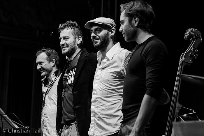 Stéphane Mercier, Francesco Bearzatti, Mauro Gargano, Fabrice Moreau