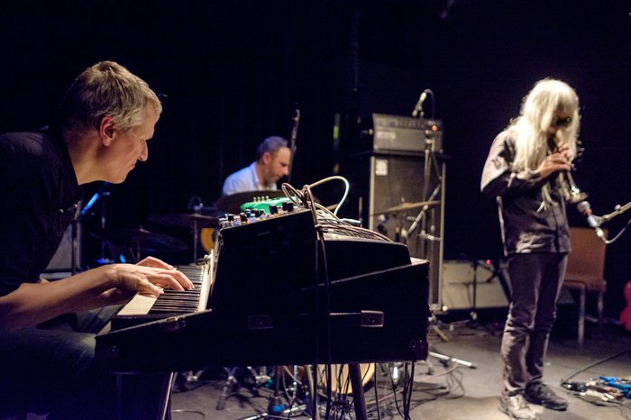 Jozef Dumoulin, Teun Verbruggen, Keiji Haino, photo Laurent Poiget