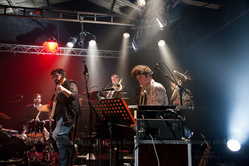 Vincent Taeger, Fred Pallem, Michael Joussein, Rémi Sciuto