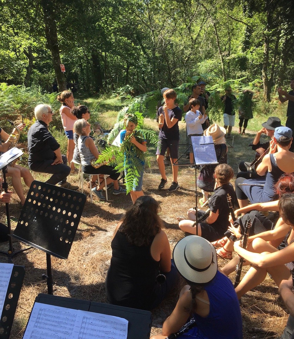 L'Orchestre Pour Tous accueillant le public