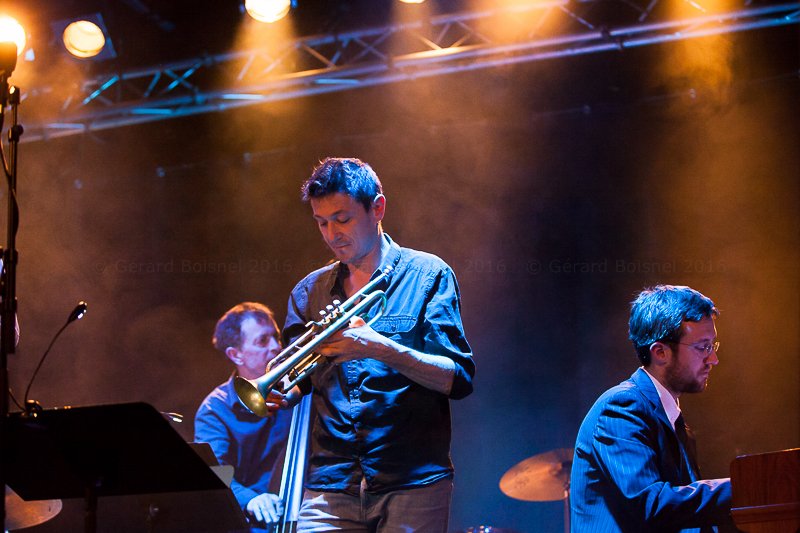 Bernard Cochin, Pierre Millet, Jérémy Bruger.