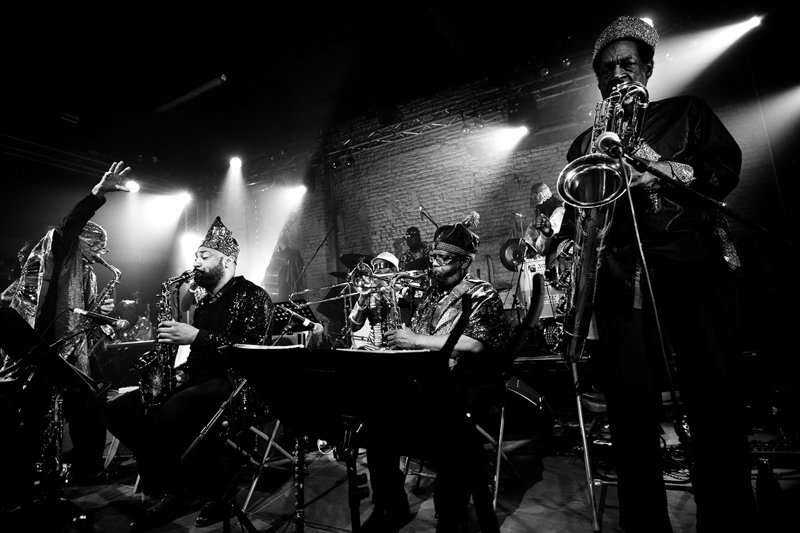 Marshall Allen, Chris Hemingway, Robert Stringer, Jeremy Clemons, James E. (…)