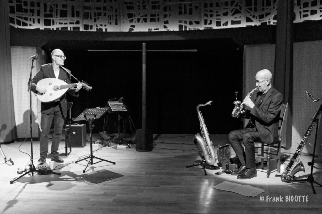 Pierre Diaz et Ihab Radwan en duo, le 21 décembre 2018 à Notre Dame de la (…)