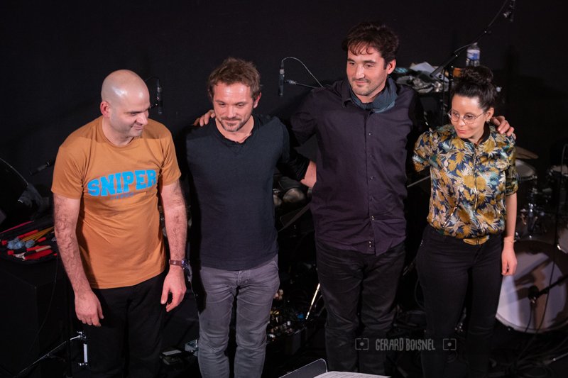 Pierre Durand, Benjamin Flament, Joan Eche-Puig, Anne Paceo