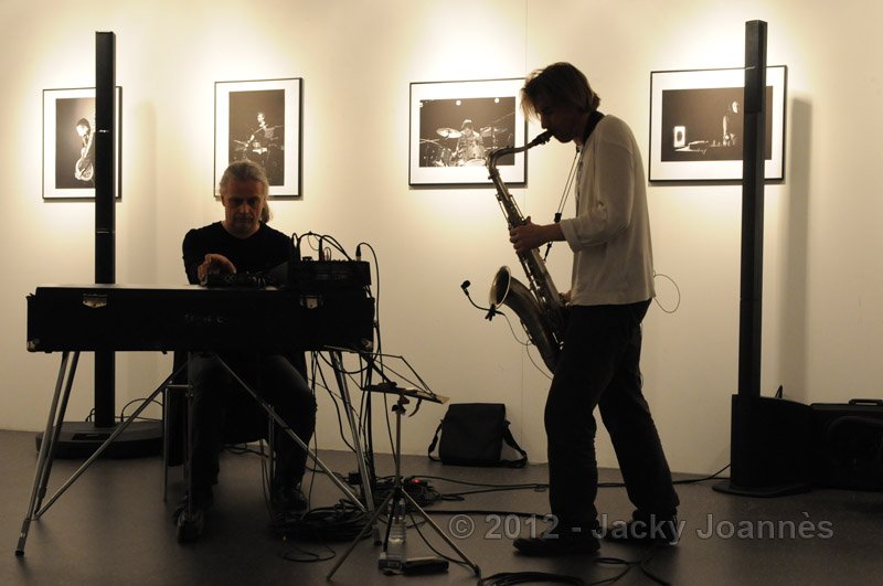 Duo Loris Binot (claviers) & Christophe Castel (saxophone)