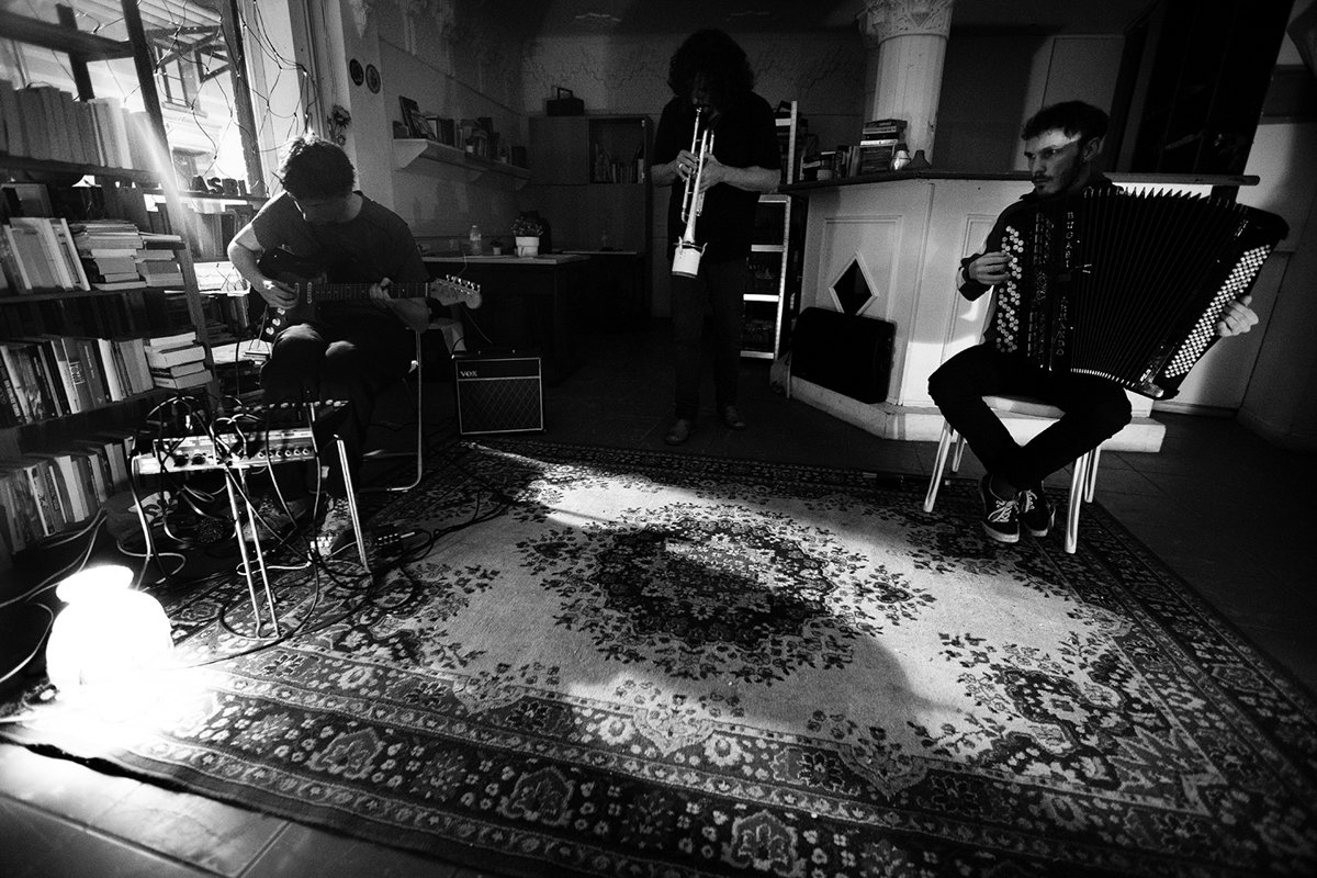 Quentin Stokart, Luís Vicente et Stan Maris