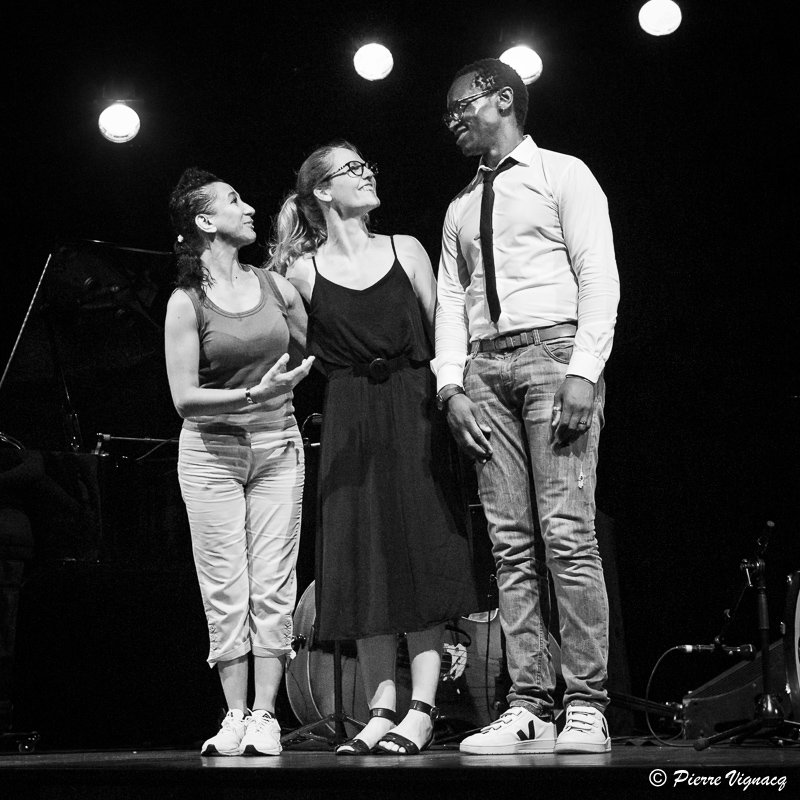 Camelia Ben Naceur, Nolwenn Leizour, Roger Biwandu