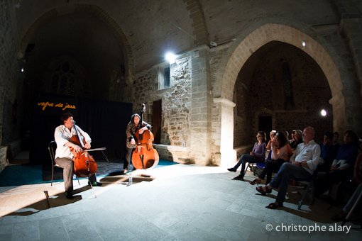 Vincent Courtois et Joëlle Léandre