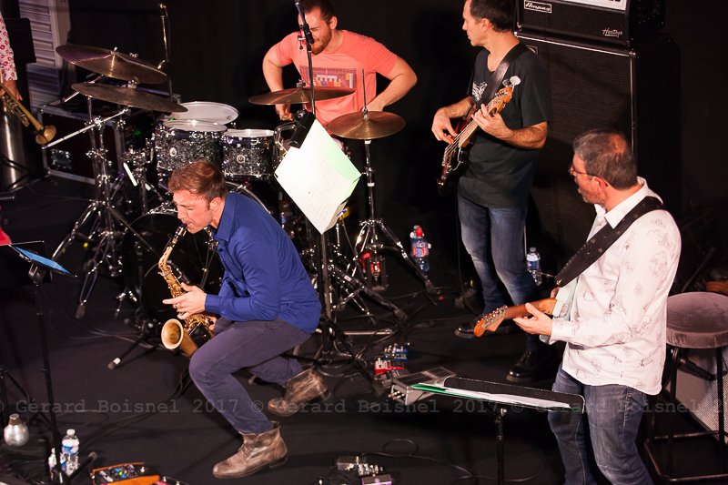 Lucas Saint Cricq, Archibald Ligonnière, Philippe Bussonnet, Olivier Louvel