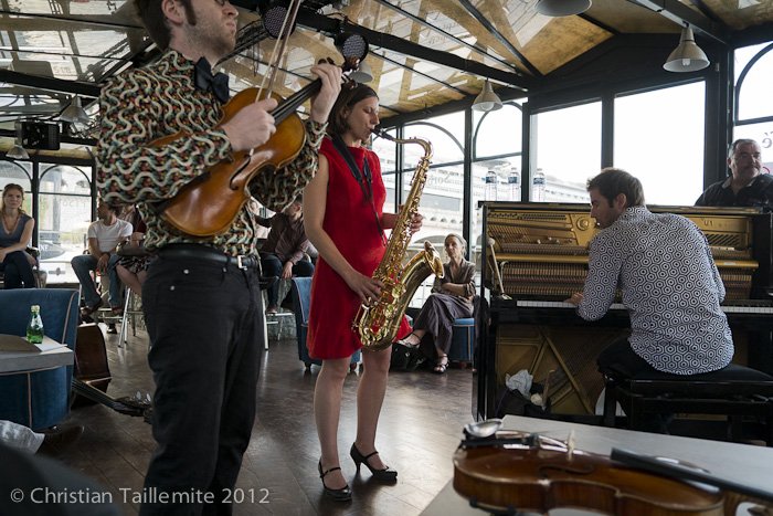 Théo Ceccaldi, Alexandra Grimal et Roberto Negro