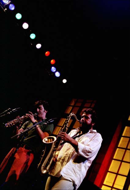 Aldo Romano « Because of Béchet » (03-08-2003) - (© P. Audoux)