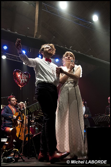 Théo Ceccaldi et Angela Flahaut © Michel Laborde