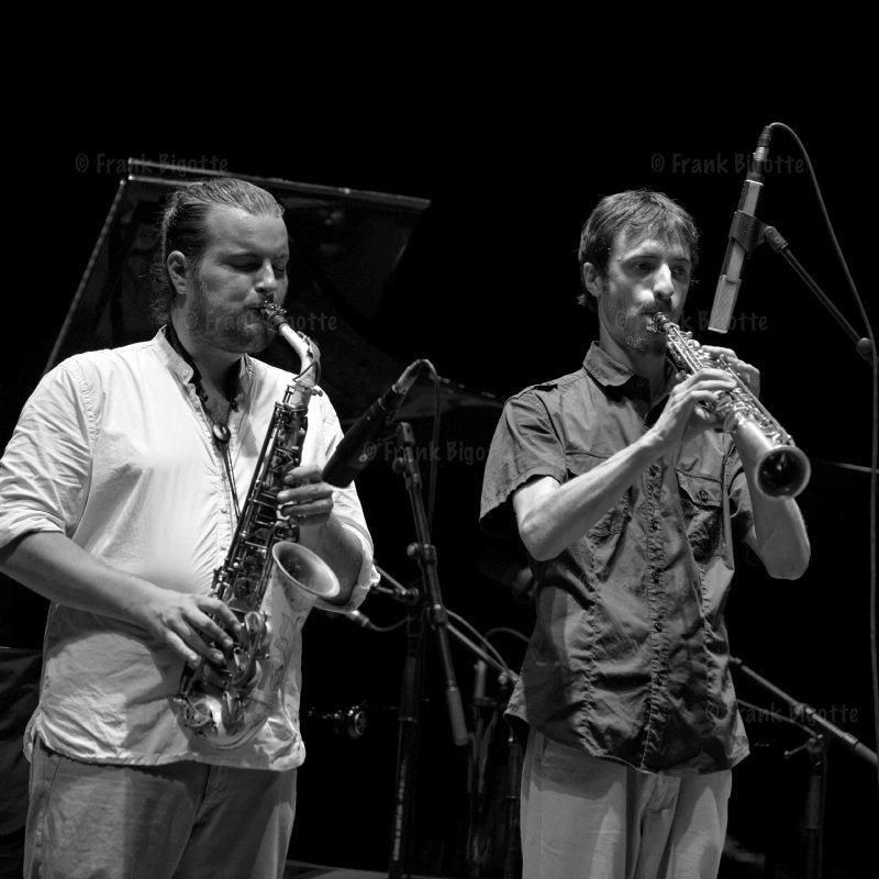 Armel Courrée et Matthieu Chédeville