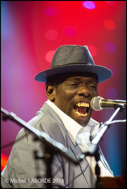Lucky Peterson chapiteau Marciac le 28 juillet 2014