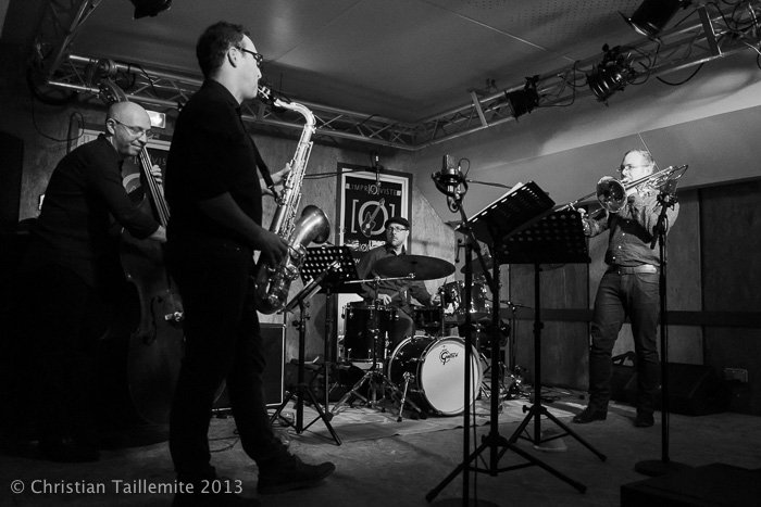 Sébastien Boisseau, Alban Darche, John Hollenbeck, Samuel Blaser