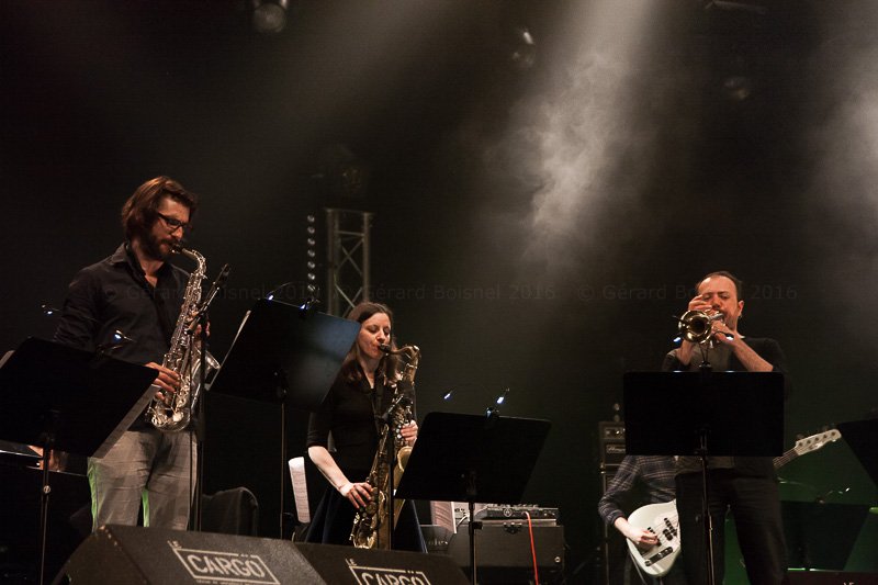Hugues Mayot, Alexandra Grimal, Fabrice Martinez.