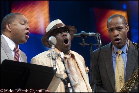 Wynton Marsalis Lucky Peterson Walter Blanding