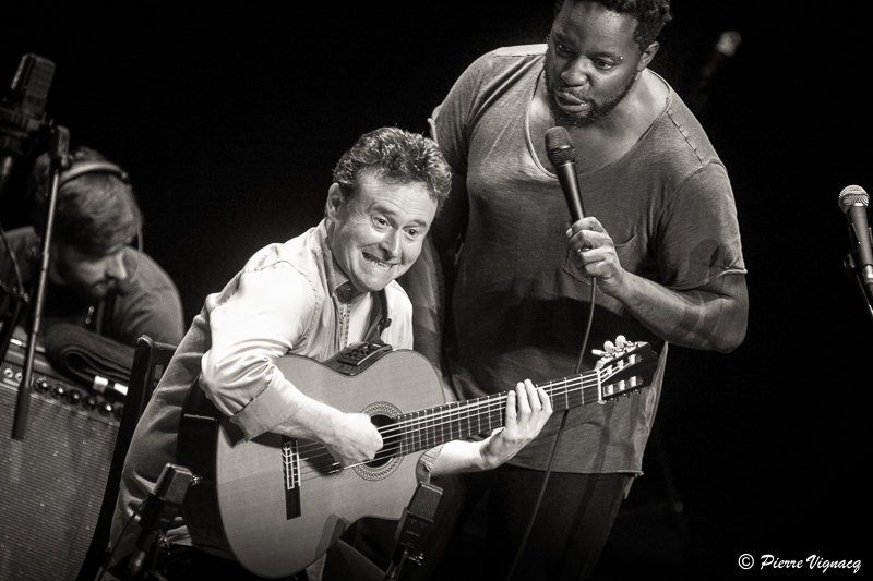 Sylvain Luc et Sly Johnson par Pierre Vignacq