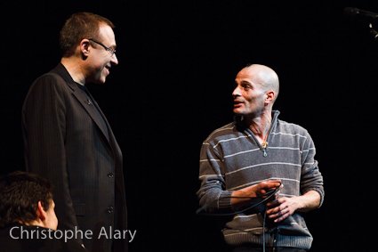 Jean-François Zygel, piano Dgiz, slam et contrebasse