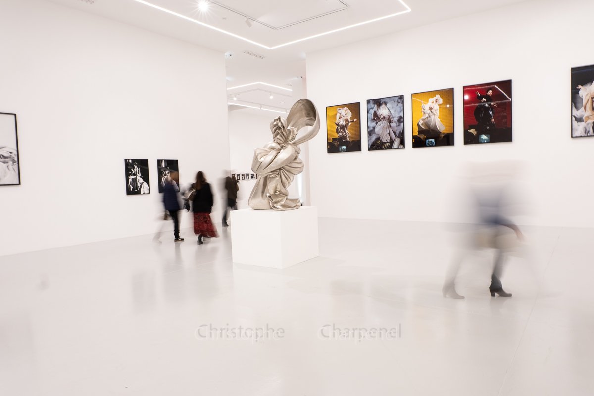 Fragment de l'exposition Orlan Toute(s) galerie Ceysson et Bénétière