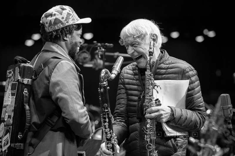 Michel Portal et Ambrose Akinmusire, Jazzfest Berlin 2019