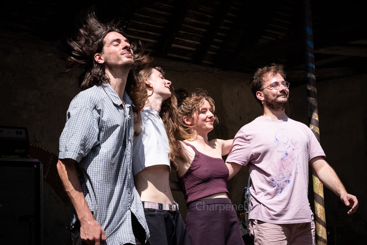 Raphaël Gauthier, Lou Ferrand, Rose Dehors, Paolo Rezze