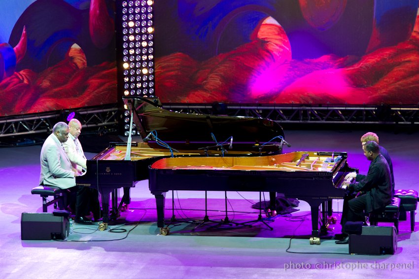 Mulgrew Miller, Kenny Barron, Eric Reed, Benny Green (Jazz à Vienne 2012)